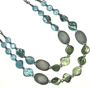 Layered Stone Necklace